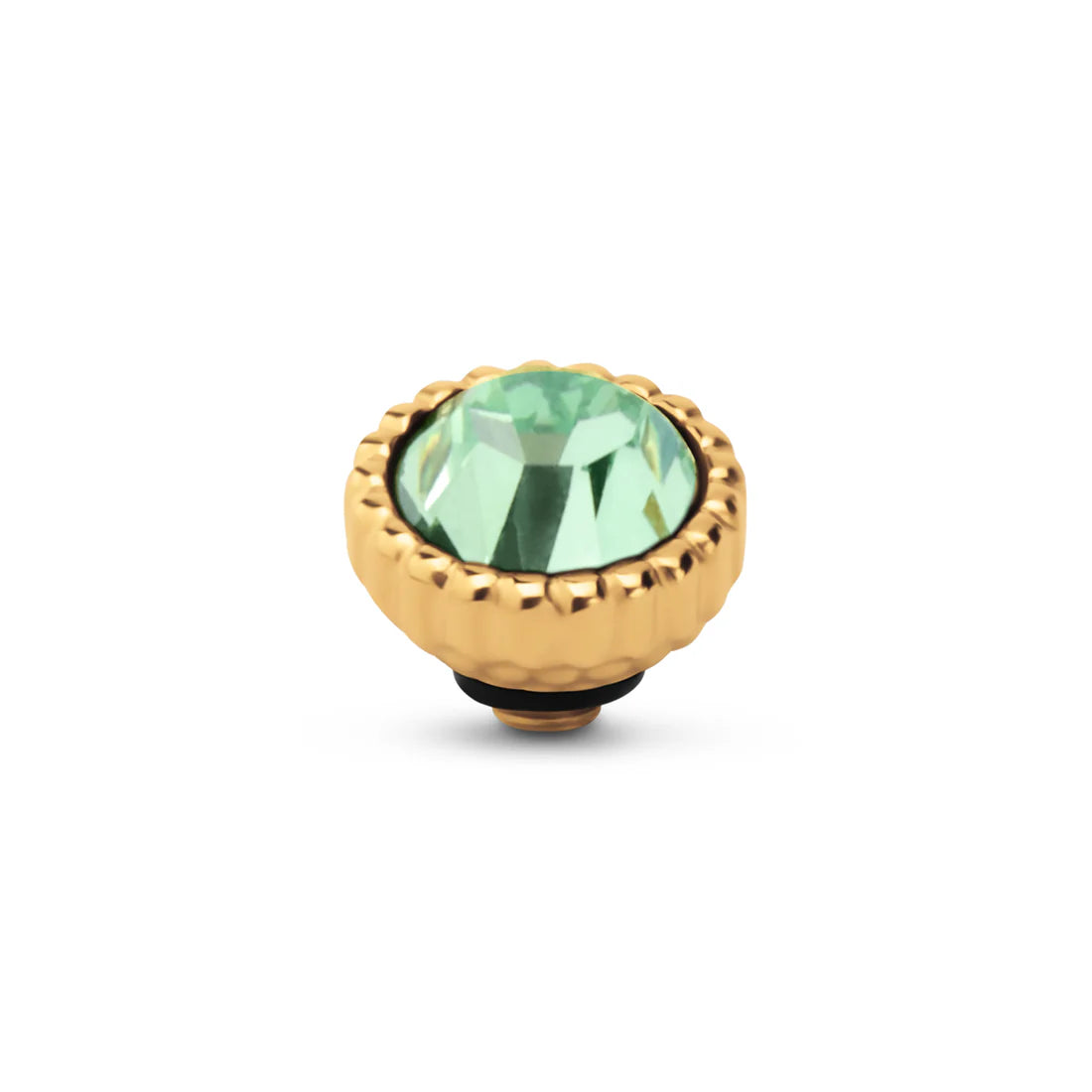Melano Twisted Bali Petite Steentje GOUD Chrysolite