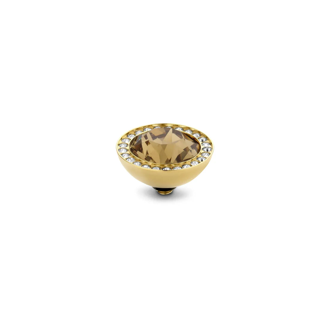 Melano Twisted Brilliant CZ Steentje GOUD Light Colorado Topaz