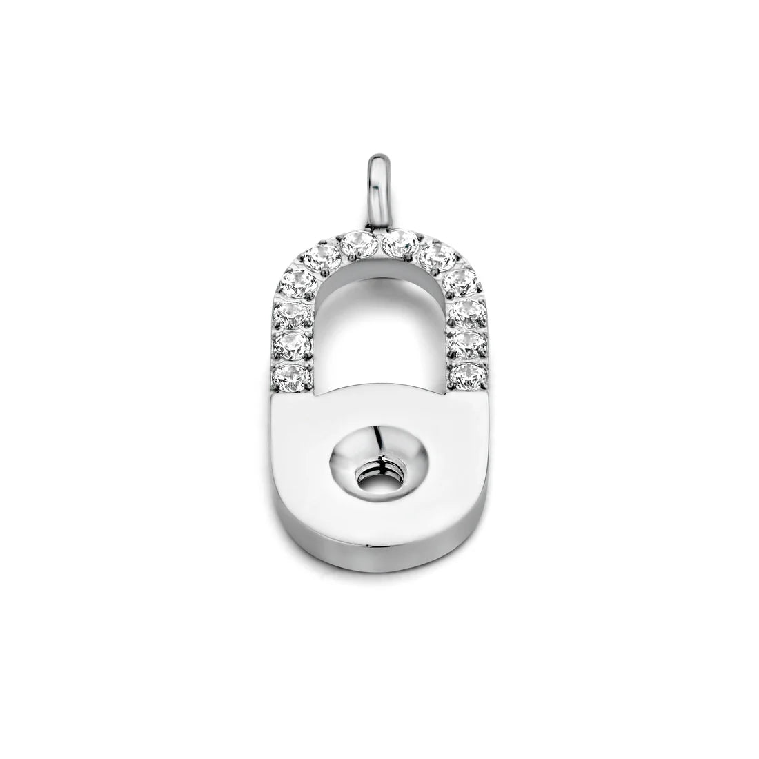 Melano Twisted Teddy Hanger ZILVER