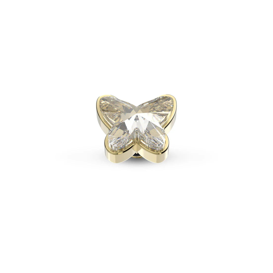Melano Twisted Butterfly Steentje GOUD (Crystal)