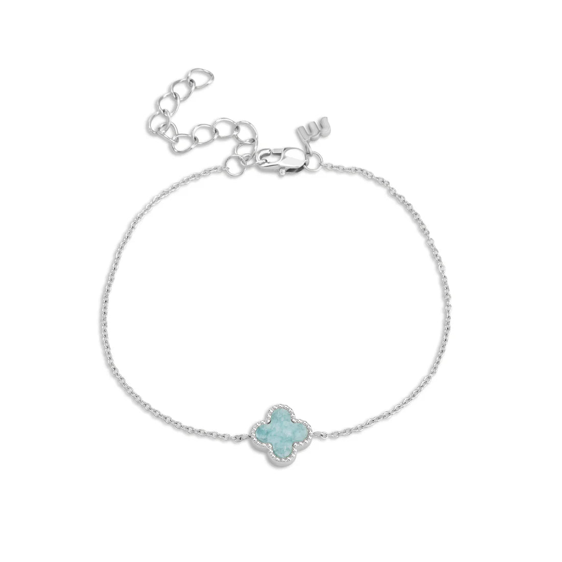 Melano FRIENDS Juniper Armband (ZILVER) AVENTURINE