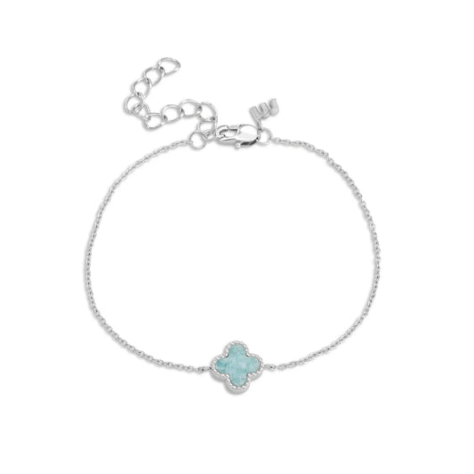 Melano FRIENDS Juniper Armband (ZILVER) AVENTURINE