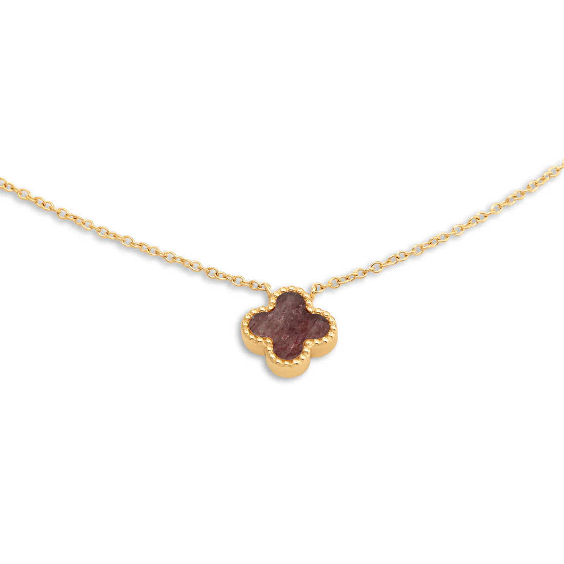 Melano FRIENDS Larissa Ketting (GOUD) LIGHT STRAWBERRY QUARTZ
