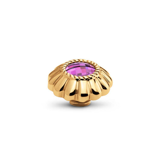 Melano VIVID Imperial Steentje (GOUD) FUCHSIA PURPLE