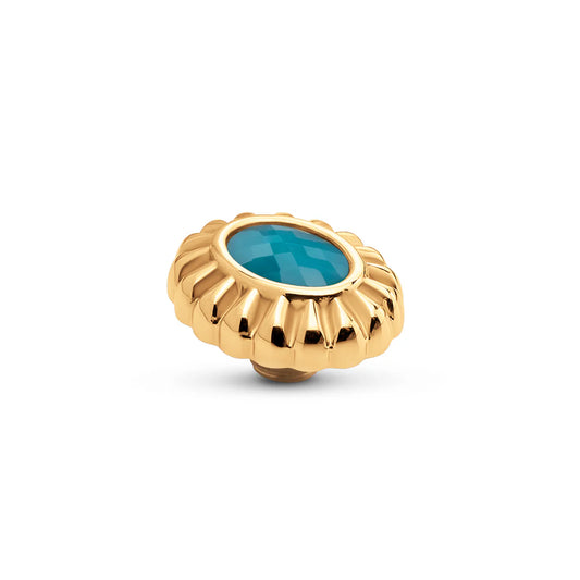 Melano VIVID Royal Steentje (GOUD) TEAL