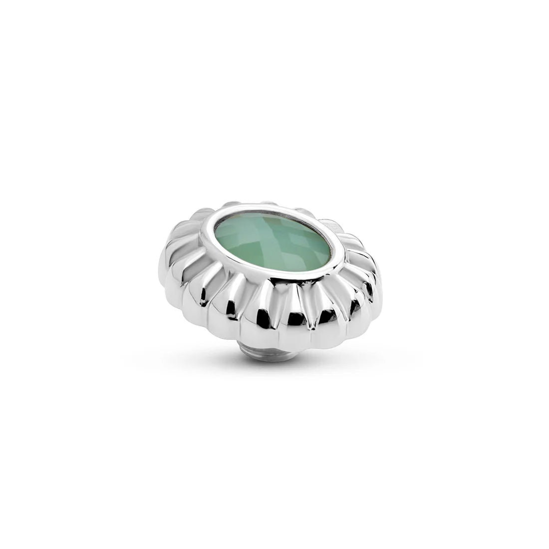 Melano VIVID Royal Steentje (ZILVER) JELLY MINT