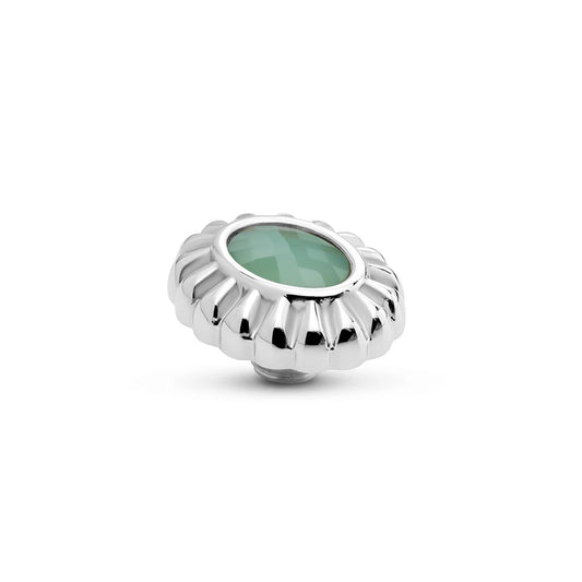 Melano VIVID Royal Steentje (ZILVER) JELLY MINT