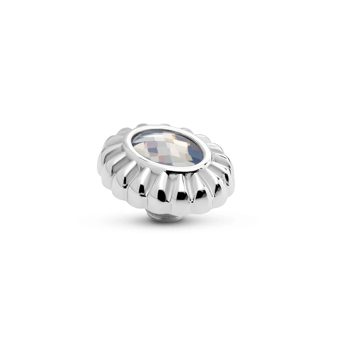 Melano VIVID Royal Steentje (ZILVER) CRYSTAL