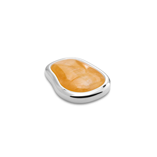 Melano KOSMIC Flowing Gem Steen (ZILVER) YELLOW CALCITE