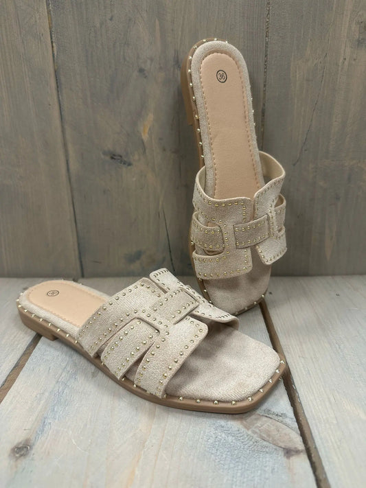SLIPPER (KHAKI)