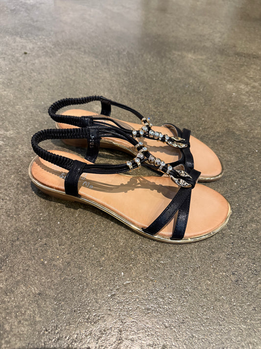 Sandalen zwart