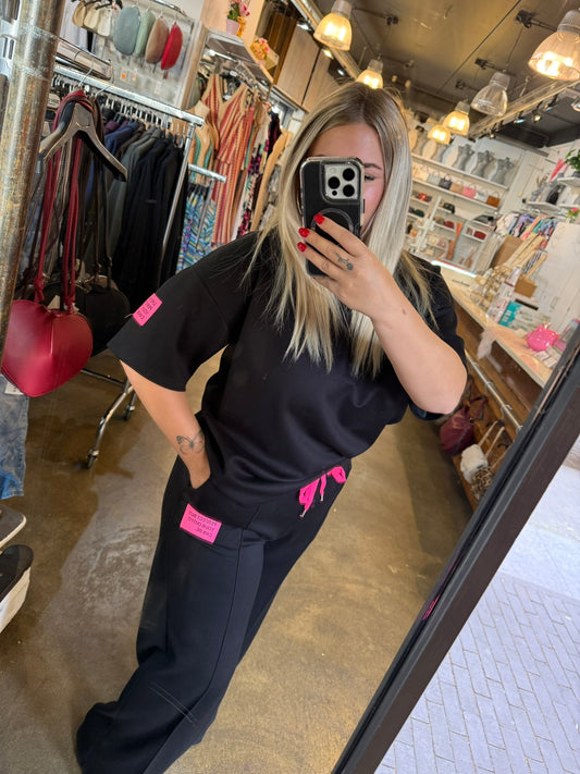 2 delige set - Life isn’t perfect but your outfit can be