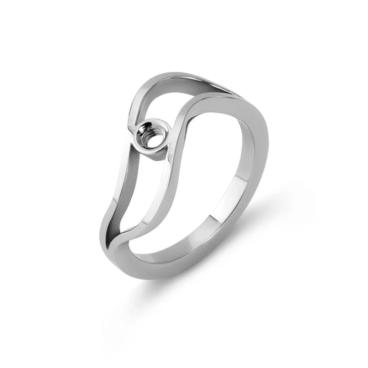 Melano Twisted Tamara Ring ZILVER TR47