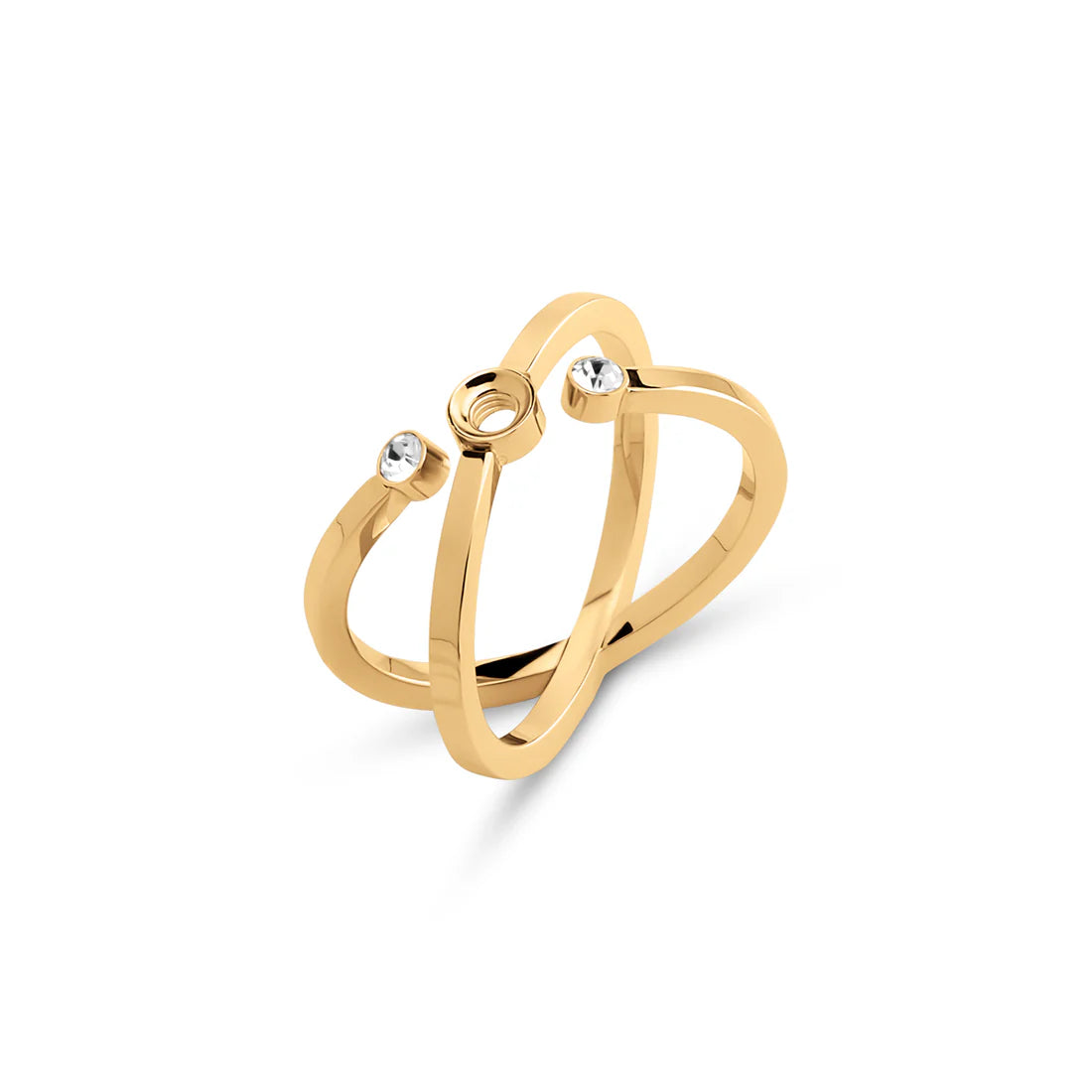 Melano Twisted Tron Ring GOUD TR51